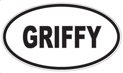 GRIFFY - Oval Magnet