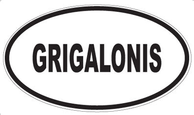 GRIGALONIS - Oval Magnet