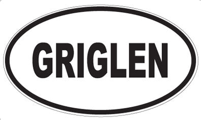 GRIGLEN - Oval Magnet