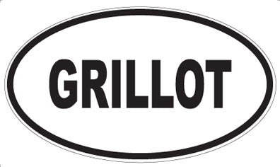 GRILLOT - Oval Magnet