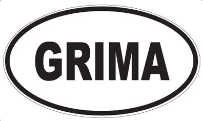 GRIMA - Oval Magnet