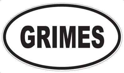 GRIMES - Oval Magnet