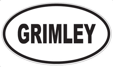 GRIMLEY - Oval Magnet