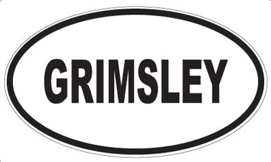 GRIMSLEY - Oval Magnet