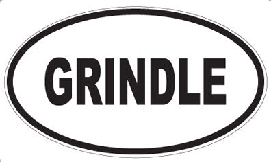 GRINDLE - Oval Magnet