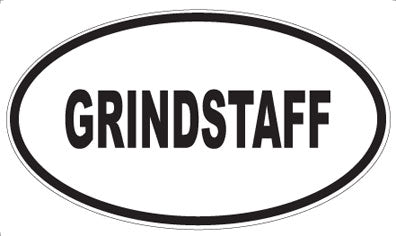 GRINDSTAFF - Oval Magnet