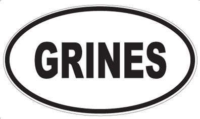 GRINES - Oval Magnet