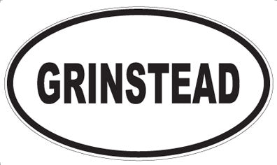 GRINSTEAD - Oval Magnet