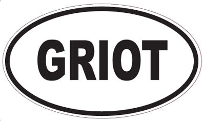 GRIOT - Oval Magnet