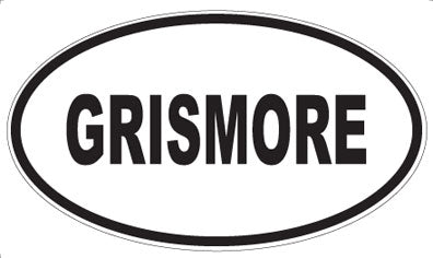 GRISMORE - Oval Magnet