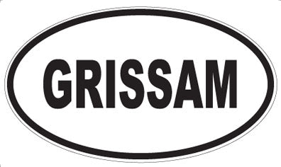 GRISSAM - Oval Magnet