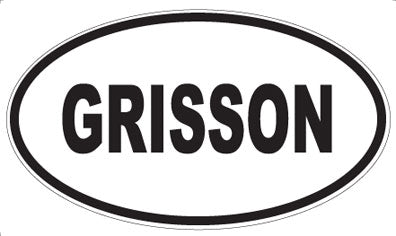 GRISSON - Oval Magnet