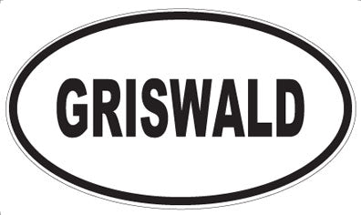 GRISWALD - Oval Magnet