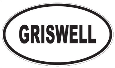 GRISWELL - Oval Magnet