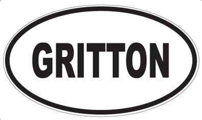 GRITTON - Oval Magnet