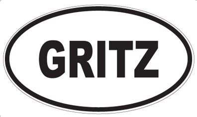 GRITZ - Oval Magnet