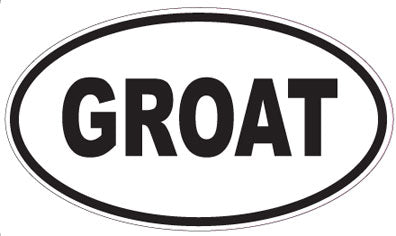GROAT - Oval Magnet