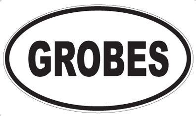 GROBES - Oval Magnet