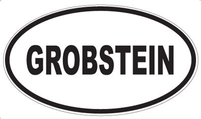 GROBSTEIN - Oval Magnet