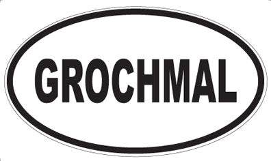GROCHMAL - Oval Magnet