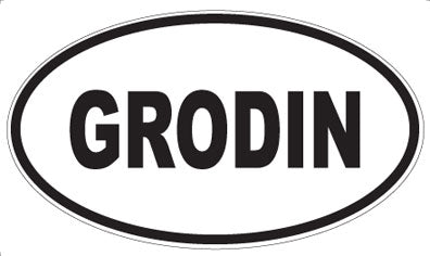 GRODIN - Oval Magnet