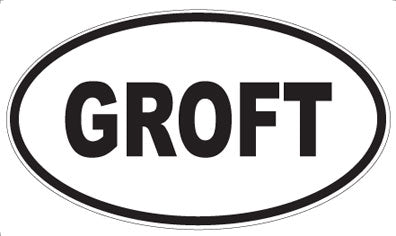 GROFT - Oval Magnet