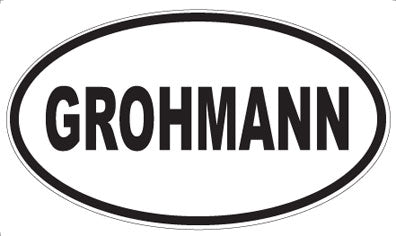 GROHMANN - Oval Magnet