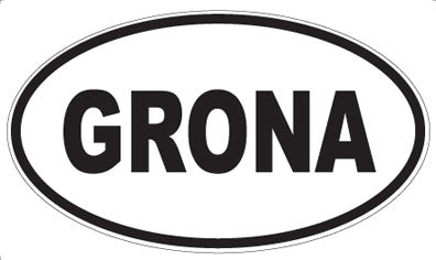 GRONA - Oval Magnet