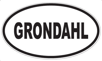 GRONDAHL - Oval Magnet