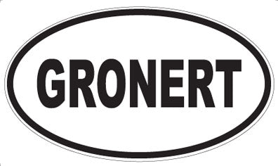 GRONERT - Oval Magnet