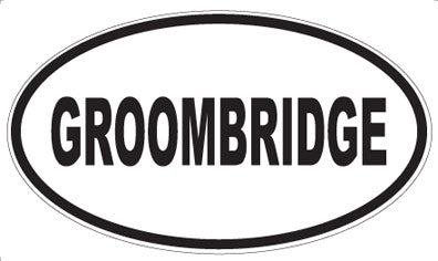 GROOMBRIDGE - Oval Magnet