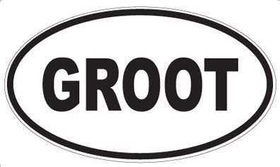 GROOT - Oval Magnet