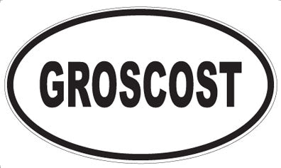 GROSCOST - Oval Magnet