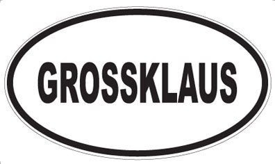 GROSSKLAUS - Oval Magnet