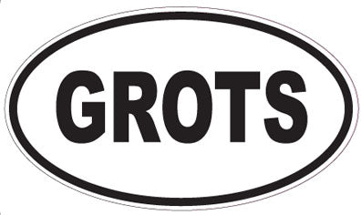 GROTS - Oval Magnet