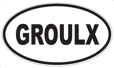 GROULX - Oval Magnet