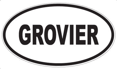 GROVIER - Oval Magnet