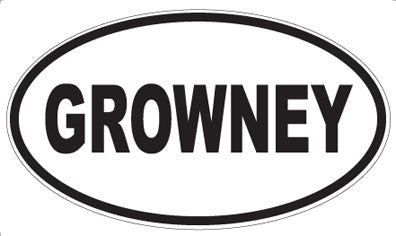 GROWNEY - Oval Magnet