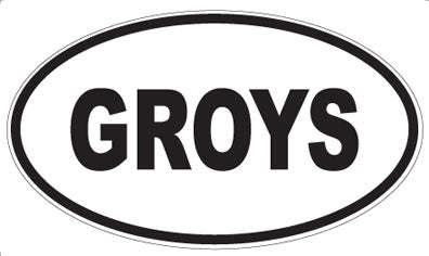 GROYS - Oval Magnet