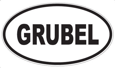 GRUBEL - Oval Magnet