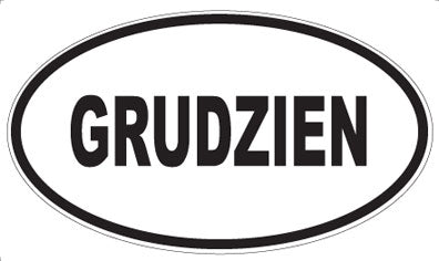 GRUDZIEN - Oval Magnet