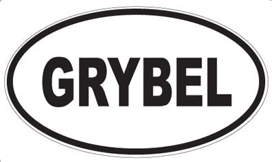 GRYBEL - Oval Magnet