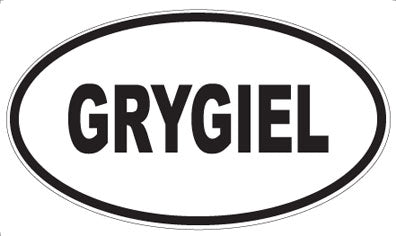 GRYGIEL - Oval Magnet