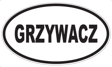 GRZYWACZ - Oval Magnet