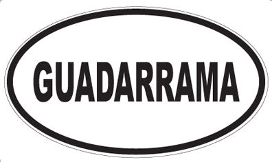 GUADARRAMA - Oval Magnet