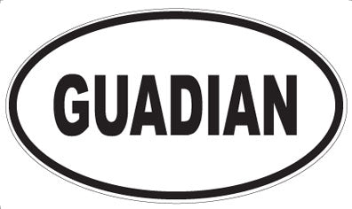 GUADIAN - Oval Magnet