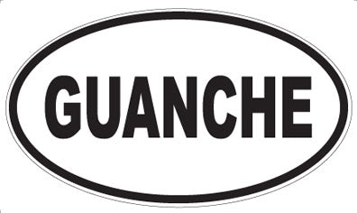 GUANCHE - Oval Magnet