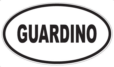 GUARDINO - Oval Magnet