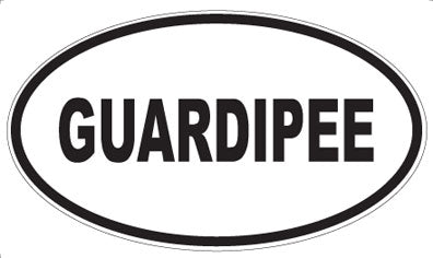 GUARDIPEE - Oval Magnet