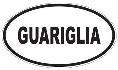GUARIGLIA - Oval Magnet
